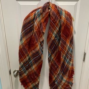 Altar’d State Plaid Blanket Scarf